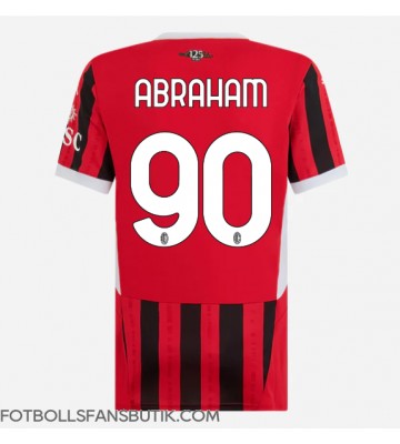 AC Milan Tammy Abraham #90 Replika Hemmatröja Damer 2024-25 Kortärmad